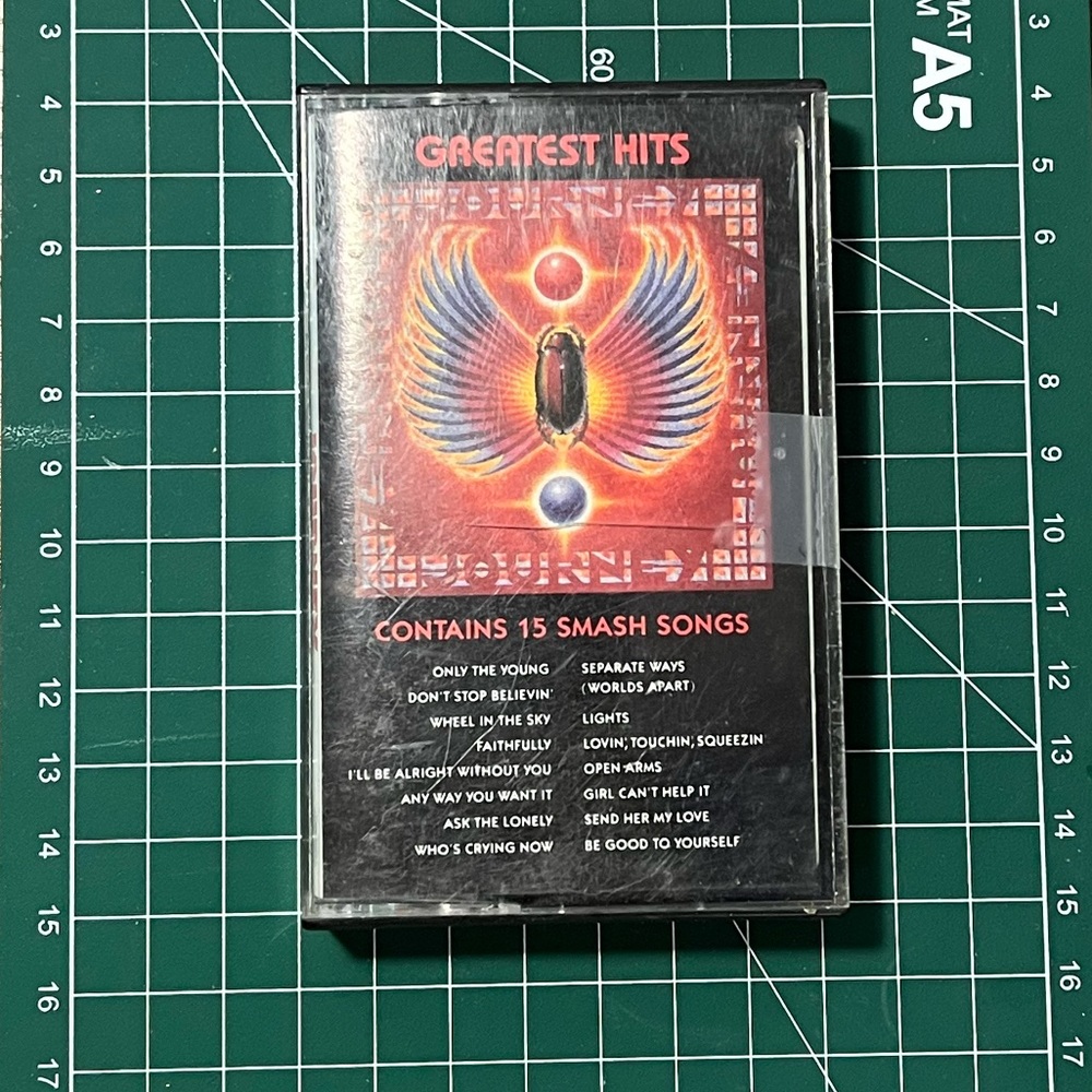 Journey "Greatest Hits" Cassette Tape